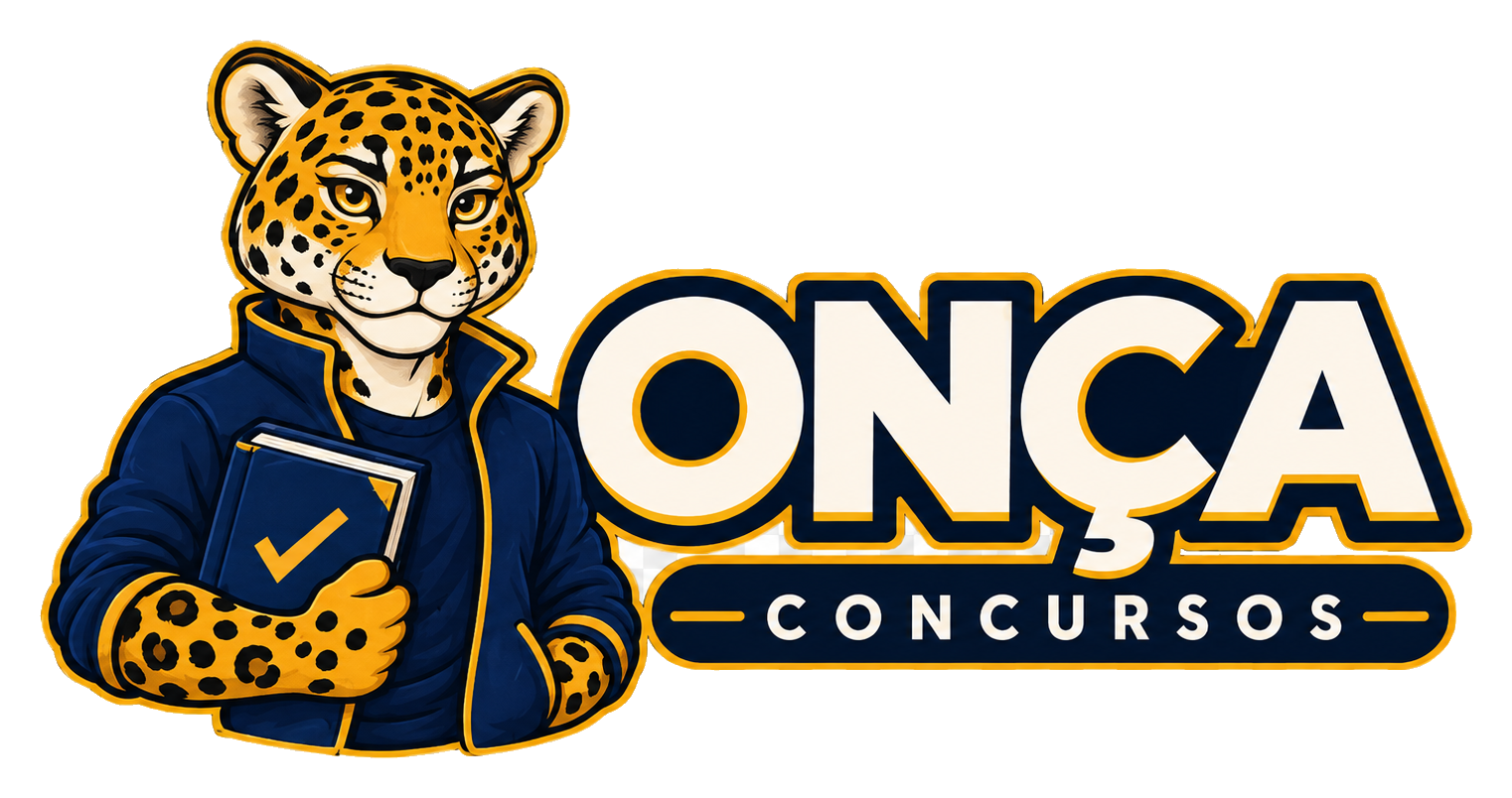 Onça Concursos — logo oficial