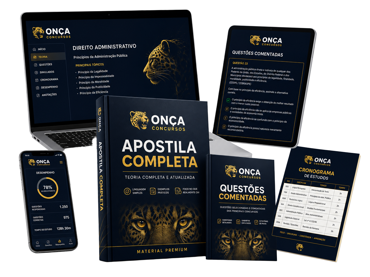 Materiais Transpetro da Onça Concursos em computador, tablet e apostilas digitais